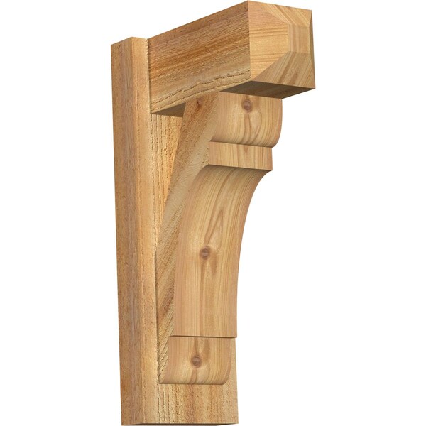 Ekena Millwork Olympic Craftsman Rough Sawn Outlooker, Western Red Cedar, 6"W x 12"D x 20"H OUT06X12X20OLY04RWR - main